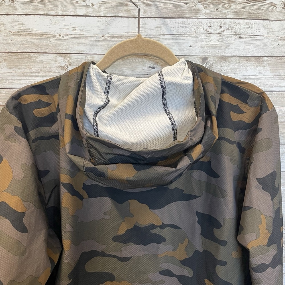 Dickies Performance System Mens M Jacket Camouflage & Orange Hooded Lightweight - Picture 15 of 15
